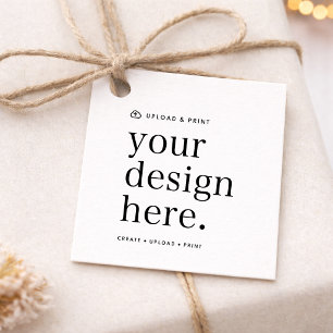 Hang Tag   Your Design Upload Favor Packaging Tags