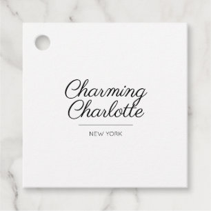 Hang Tags, Clothing Label, Store Sale Favor Tags