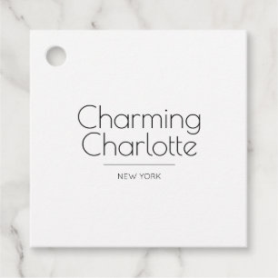 Hang Tags, Clothing Label, Store Sale Favor Tags