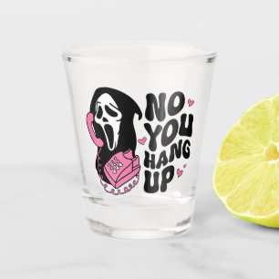 "Hang Up" Ghostface Horror Fan Gift Shot Glass