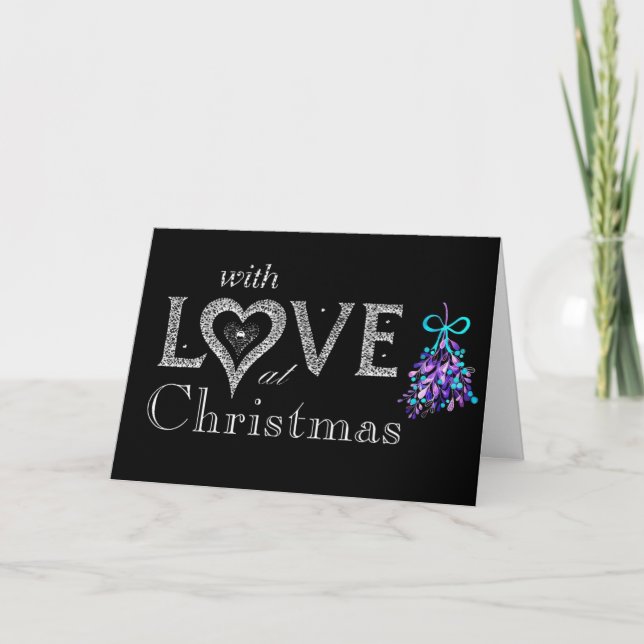 **HANG UP THAT MISTLETOE** THIS CHRISTMAS CARD (Front)