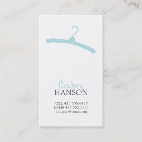 Hanger Calling Card Business Card Templates