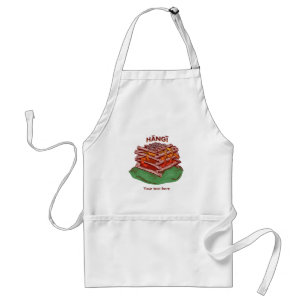 Hangi Maori Cooking Food Kai Adult Apron