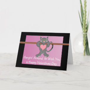 Hangin' Around Holiday Card