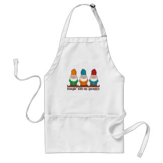 Hangin' With My Gnomies Adult Apron