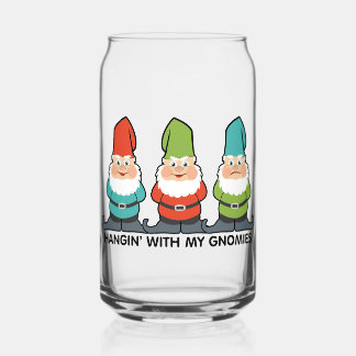 Hangin' With My Gnomies Can Glass