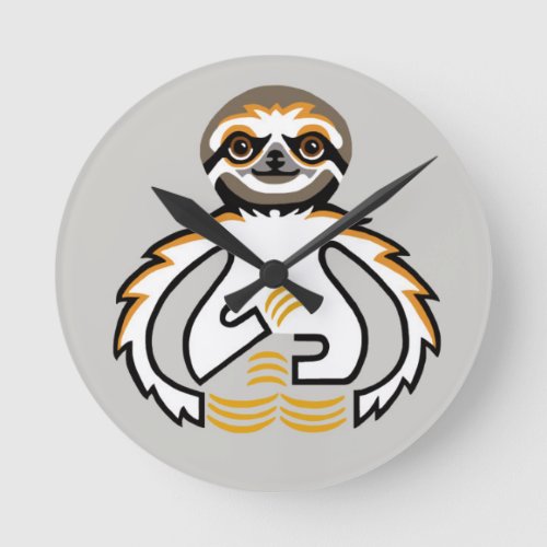 Hanging around _SLOTH_ Wildlife warrior _ Round Clock