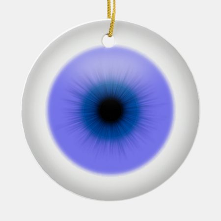 Hanging Blue Eye On Eyeball Ornament