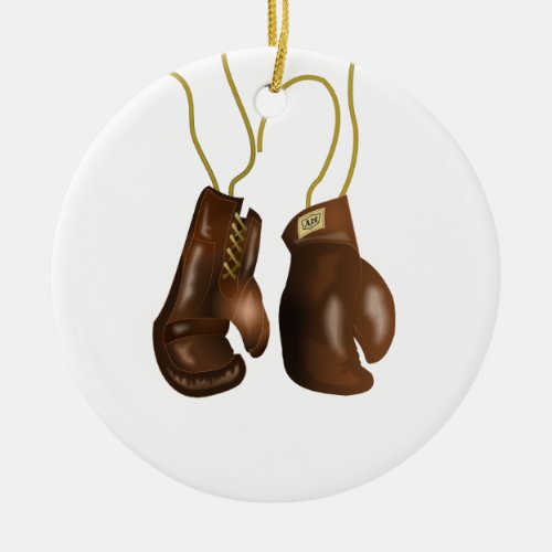 Hanging Boxing Gloves Ornament