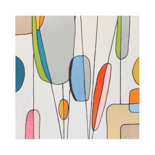 Hanging by a Thread 16 x 16 Metal Wall Art