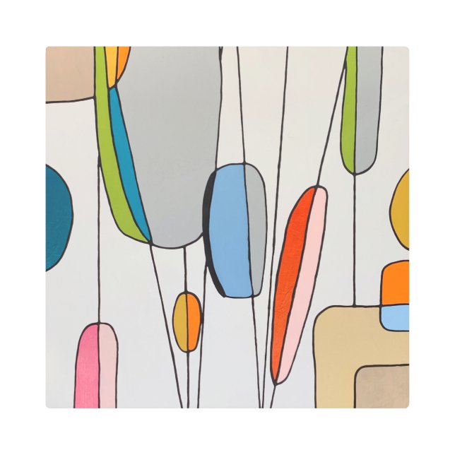 Hanging by a Thread 16 x 16 Metal Wall Art (Front)