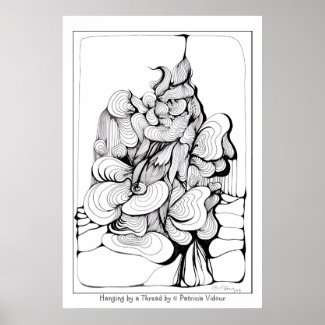 Hanging by a Thread print