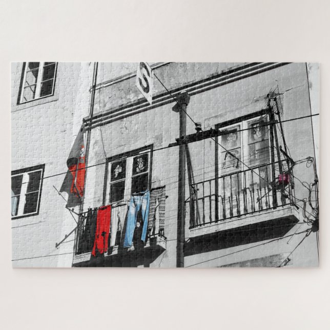 Hanging colors jigsaw puzzle (Horizontal)