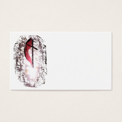 Hanging Cross Profile Card Business Card