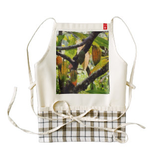 Hanging fruit zazzle HEART apron