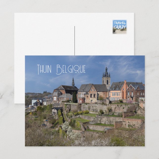 Hanging Gardens of Thuin, Belgium Postcard (Front/Back)