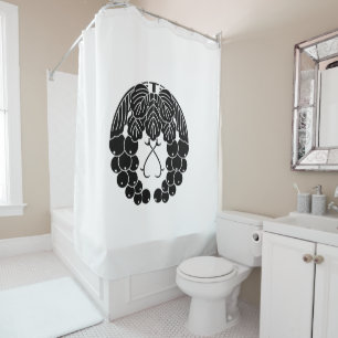 Hanging Grape Shower Curtain