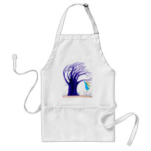 Hanging in there adult apron