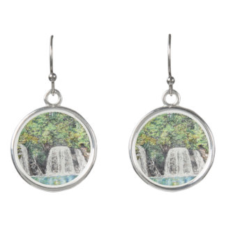 Hanging Lake Waterfall Earrings