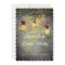 Hanging Lantern Lights Rustic Rehearsal Dinner