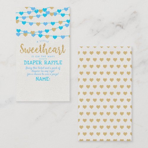 Hanging Love Hearts Little Sweetheart Baby Shower