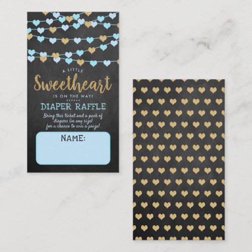 Hanging Love Hearts Little Sweetheart Baby Shower