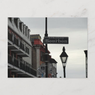 Hanging on Bourbon Street Postcard