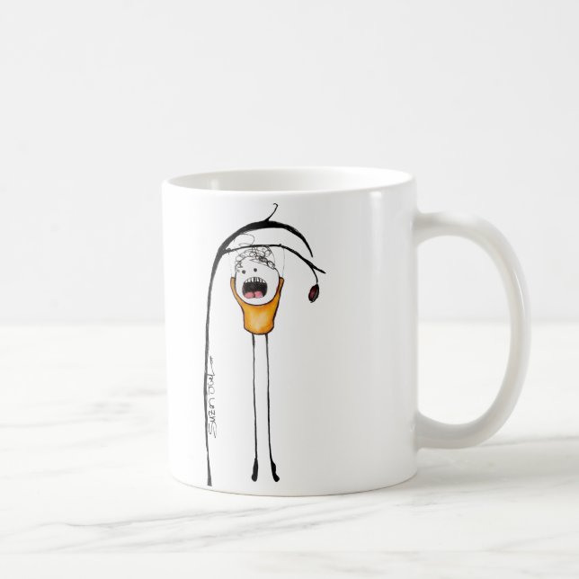 Hanging Onto Autumn! Coffee Mug (Right)
