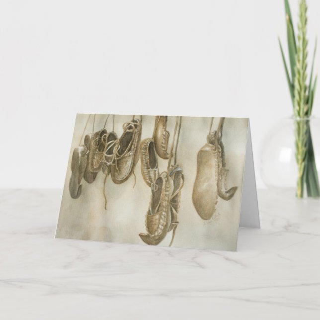 Hanging Opanci Holiday Card (Front)