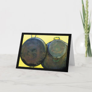 Hanging Paella Dishes Card