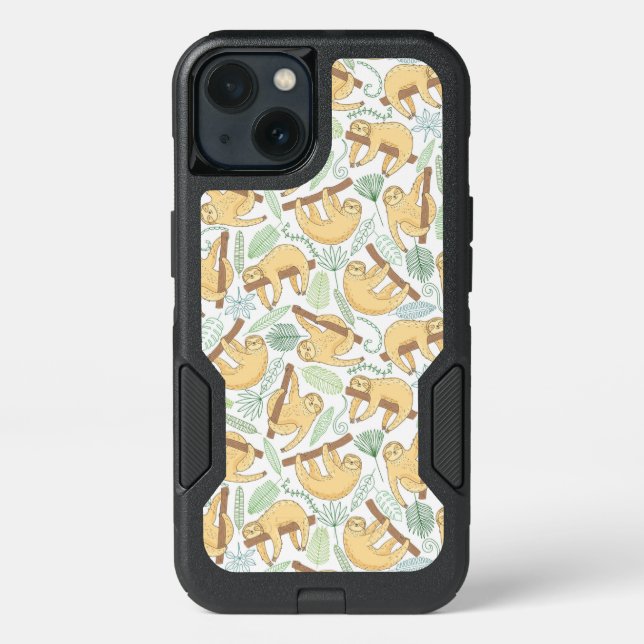 Hanging Sloths Otterbox iPhone Case (Back)