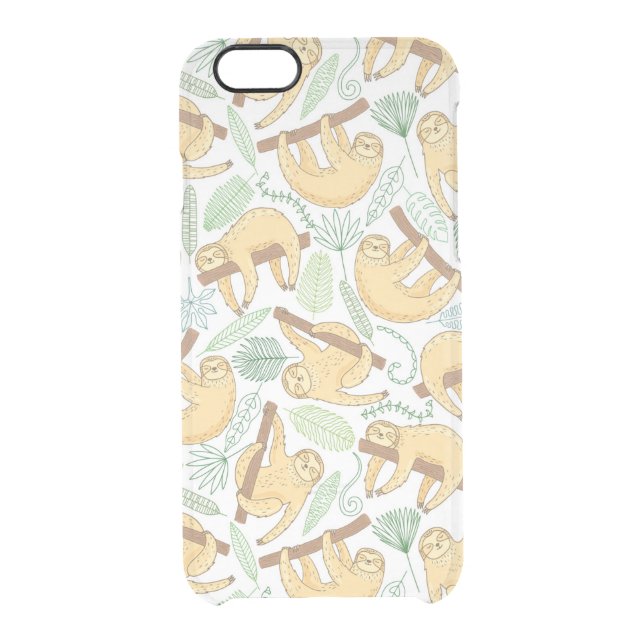 Hanging Sloths Uncommon iPhone Case (Back)
