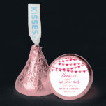 Hanging String Love Hearts Bridal Shower Hershey®'s Kisses®<br><div class="desc">Celebrate in style with these elegant and very trendy bridal shower candy favors. This design is easy to personalize with your special event wording and your guests will be thrilled when they see these fabulous candy favors. Matching items can be found in the collection.</div>