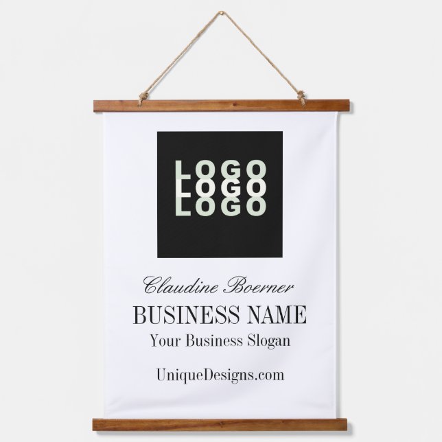 Hanging Wall Sign Crafters Artist Business Tapestry (Front)