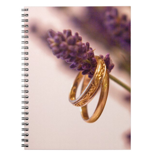 Hanging Wedding Bands Notebook (Front)