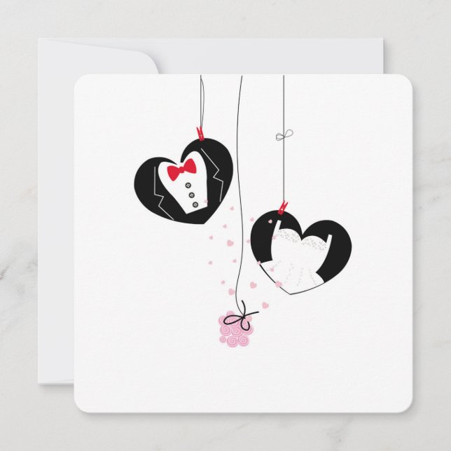 Hanging Wedding Symbols. Bride groom (Front)