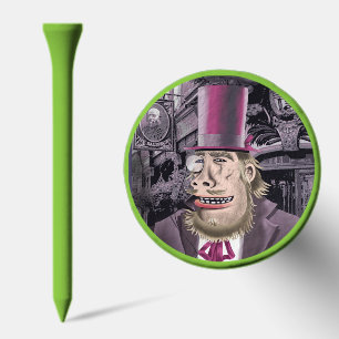 Hanging With Hyde green golf tee top