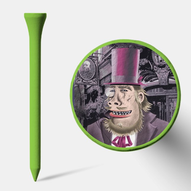 Hanging With Hyde green golf tee top (Combo)