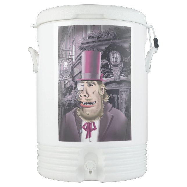 Hanging With Hyde Igloo beverage cooler (Front)