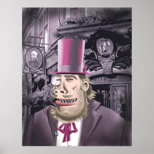 Hanging With Hyde matte poster