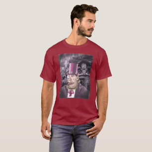 Hanging With Hyde men maroon T-shirt