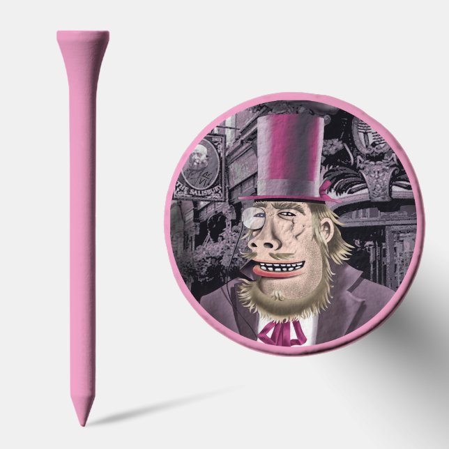 Hanging With Hyde pink golf tee top (Combo)