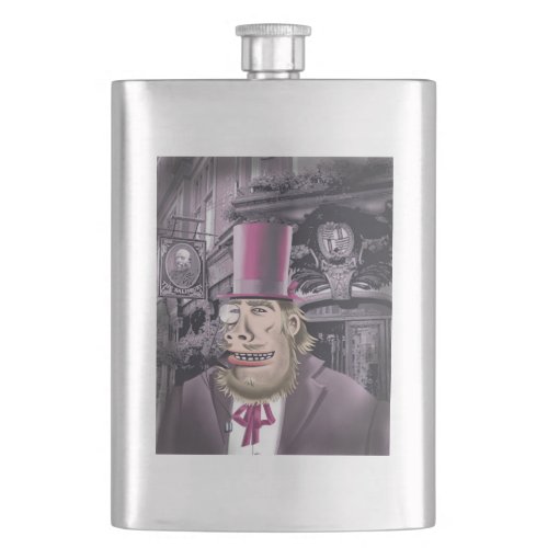 Hanging With Hyde stainless steel flask