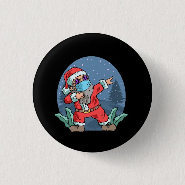 Hanging with my gnomies button (Front)