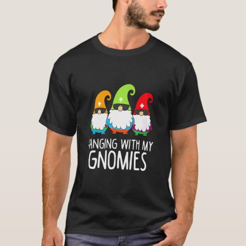 Hanging With My Gnomies Christmas 2023 Outfit Half T_Shirt