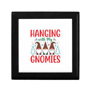 Hanging With My Gnomies Christmas Gnome Gift Box