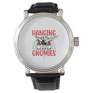 Hanging With My Gnomies Christmas Gnome Watch