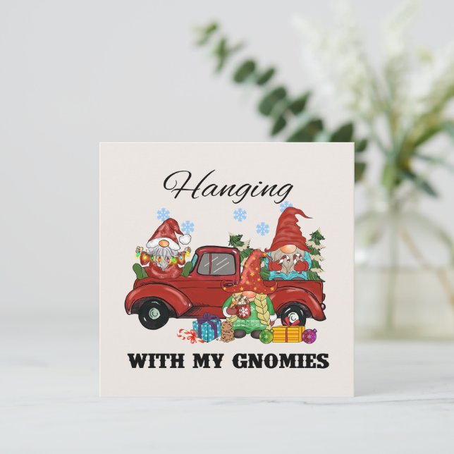 Hanging With My Gnomies – Cute Christmas (Standing Front)