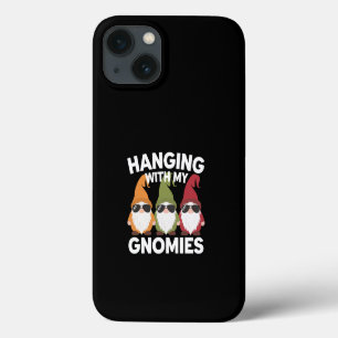 Hanging With My Gnomies Funny Garden Gnome iPhone 13 Case