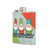 Hanging With My Gnomies Homies Flask (Left)